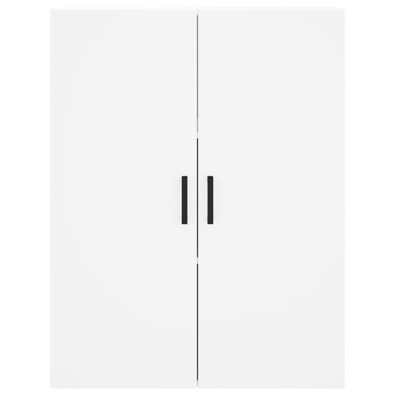 Highboard White 69.5x34x180 cm Engineered Wood