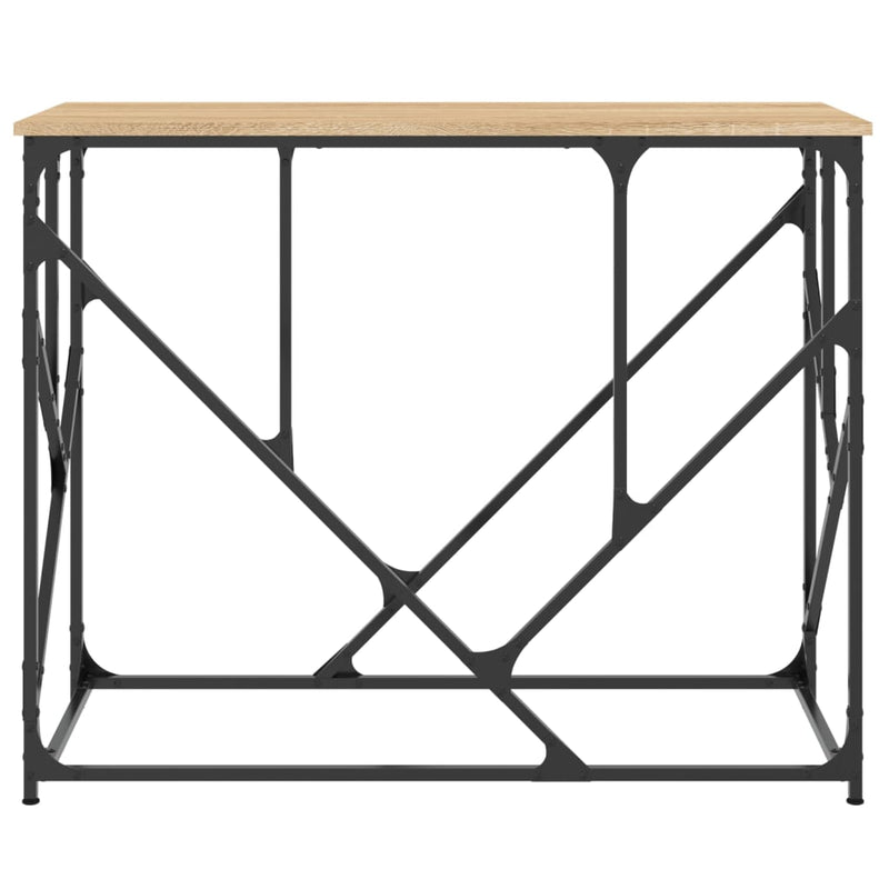 Console Table Sonoma Oak 100x40x80 cm Engineered Wood