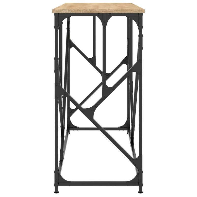Console Table Sonoma Oak 100x40x80 cm Engineered Wood