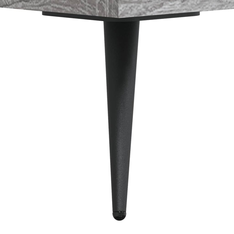 Sideboard Grey Sonoma 90x34x80 cm Engineered Wood