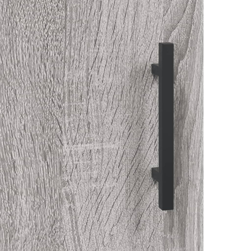 Sideboard Grey Sonoma 90x34x80 cm Engineered Wood