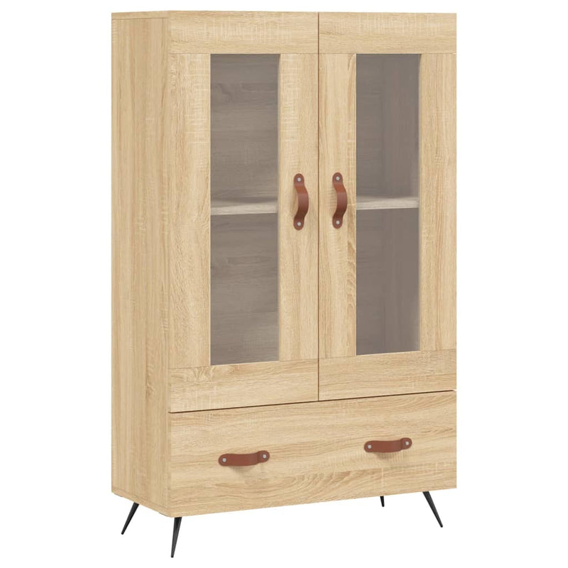 Highboard Sonoma Oak 69.5x31x115 cm Engineered Wood