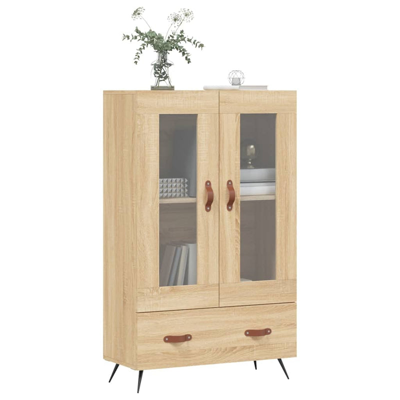 Highboard Sonoma Oak 69.5x31x115 cm Engineered Wood
