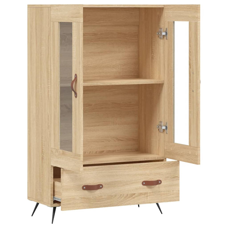 Highboard Sonoma Oak 69.5x31x115 cm Engineered Wood