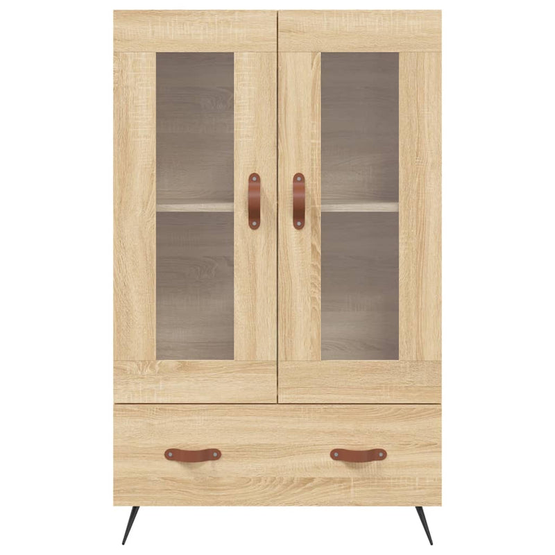 Highboard Sonoma Oak 69.5x31x115 cm Engineered Wood