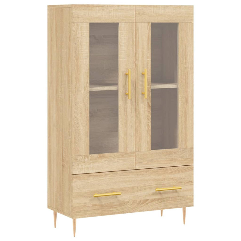 Highboard Sonoma Oak 69.5x31x115 cm Engineered Wood