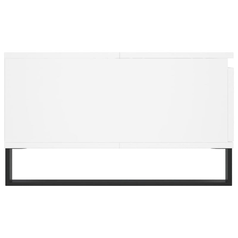 Coffee Table White 90x60x35 cm Engineered Wood