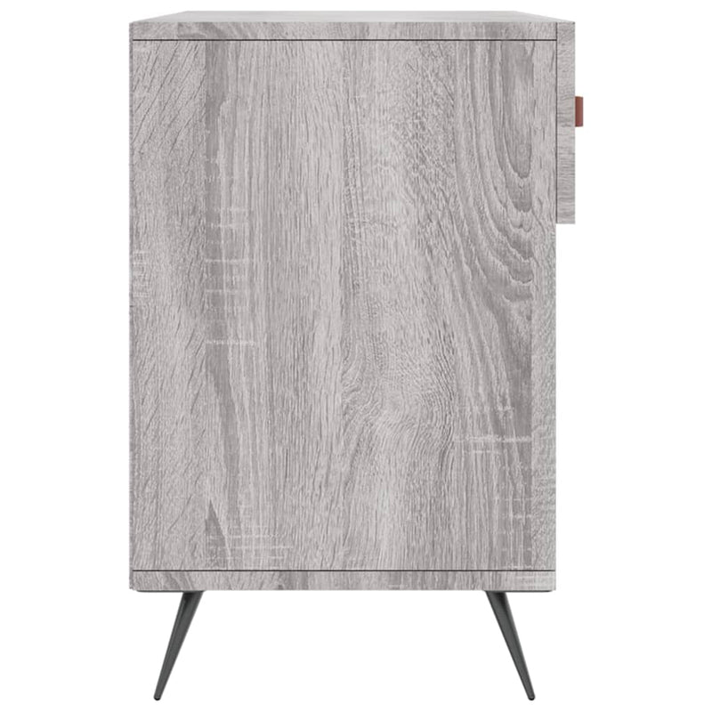Shoe Bench Grey Sonoma 102x35x55 cm Engineered Wood