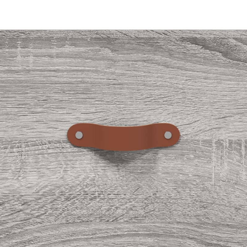 Shoe Bench Grey Sonoma 102x35x55 cm Engineered Wood