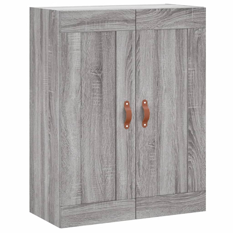 Wall Mounted Cabinets 2 pcs Grey Sonoma Engineered Wood