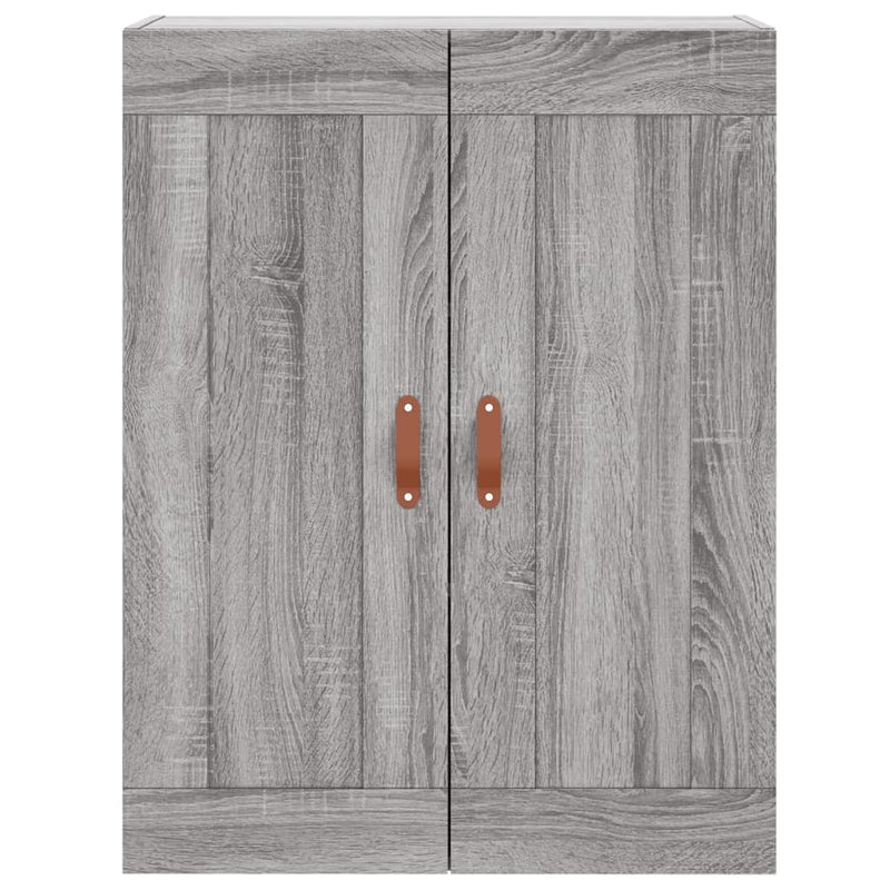 Wall Mounted Cabinets 2 pcs Grey Sonoma Engineered Wood