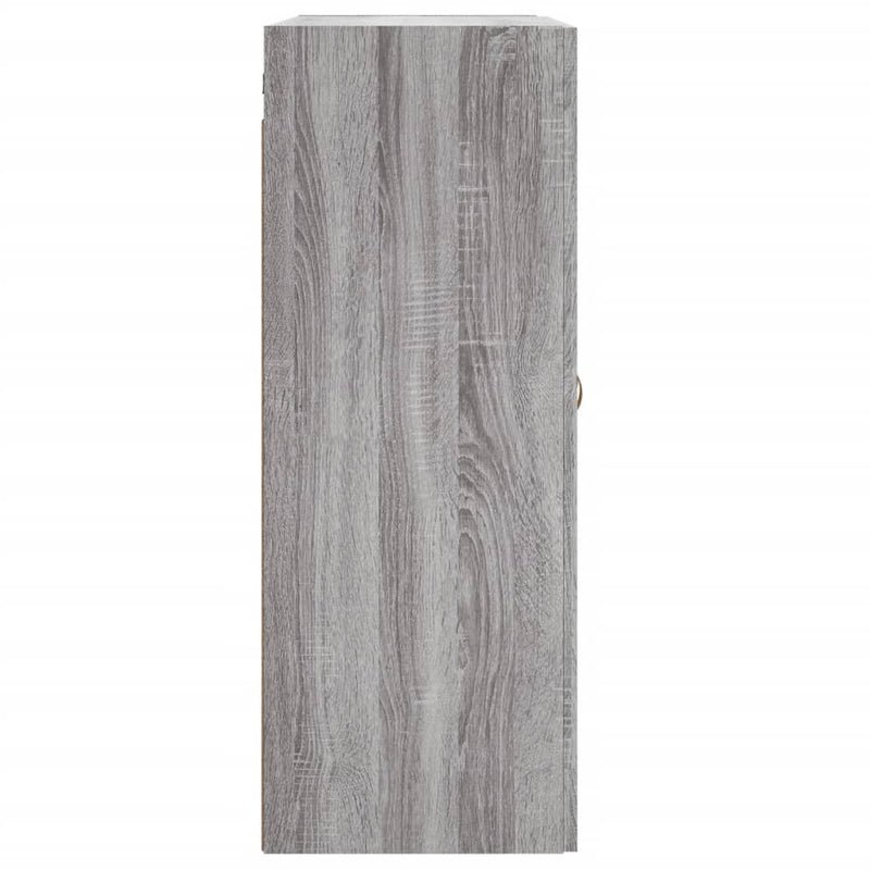 Wall Mounted Cabinets 2 pcs Grey Sonoma Engineered Wood