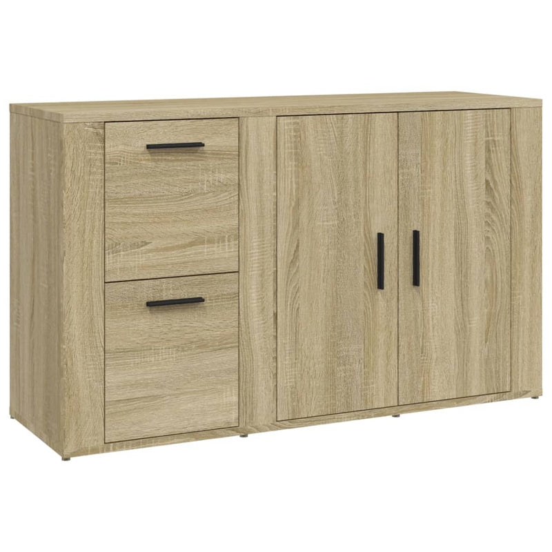 Sideboard Sonoma Oak 100x33x59.5 cm Engineered Wood