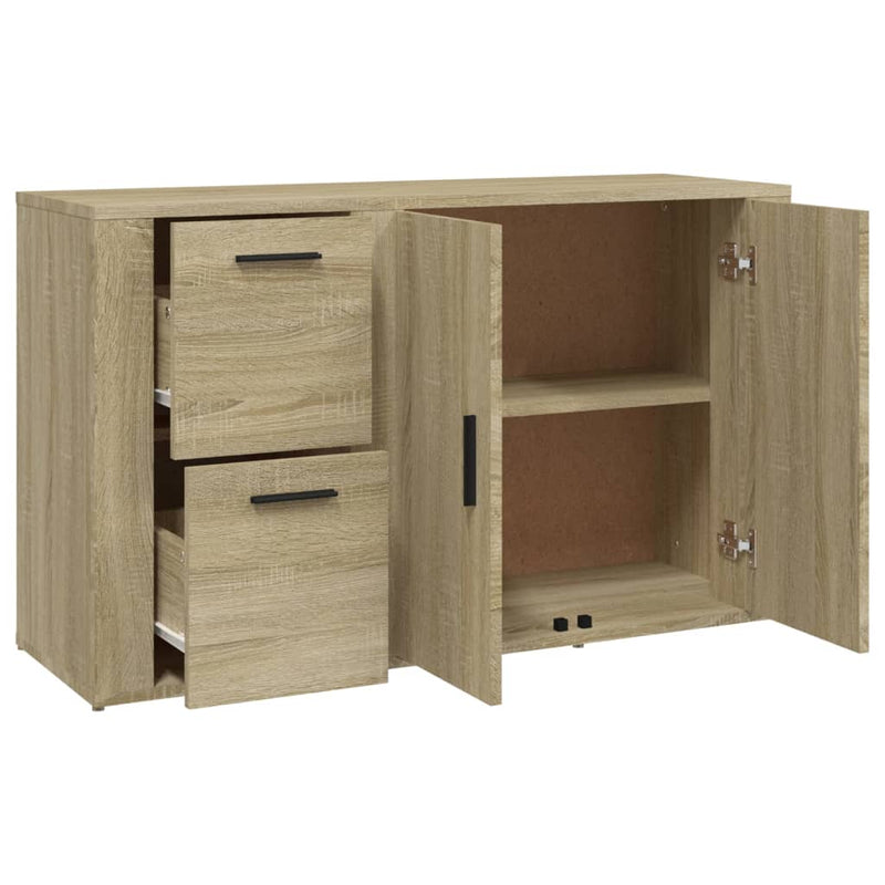 Sideboard Sonoma Oak 100x33x59.5 cm Engineered Wood
