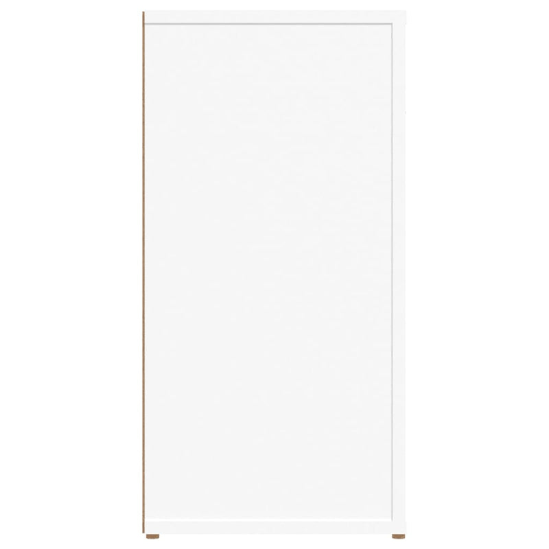 Sideboard White 100x30x59.5 cm Engineered Wood