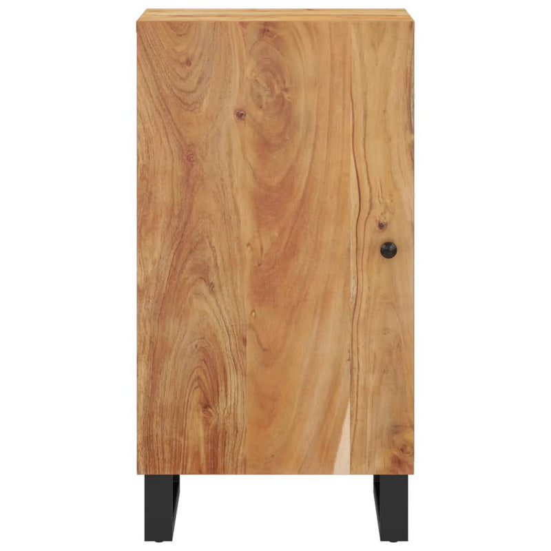 Sideboard with Door 40x31x75 cm Solid Wood Acacia
