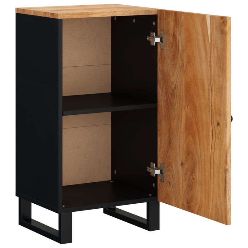Sideboard with Door 40x31x75 cm Solid Wood Acacia