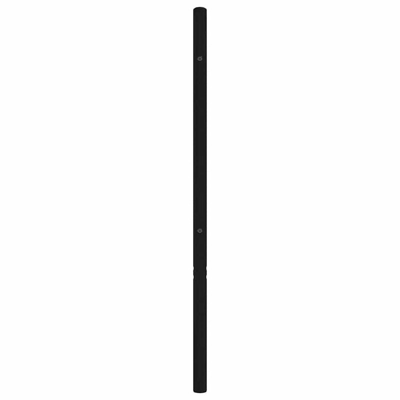 Metal Headboard Black 193 cm