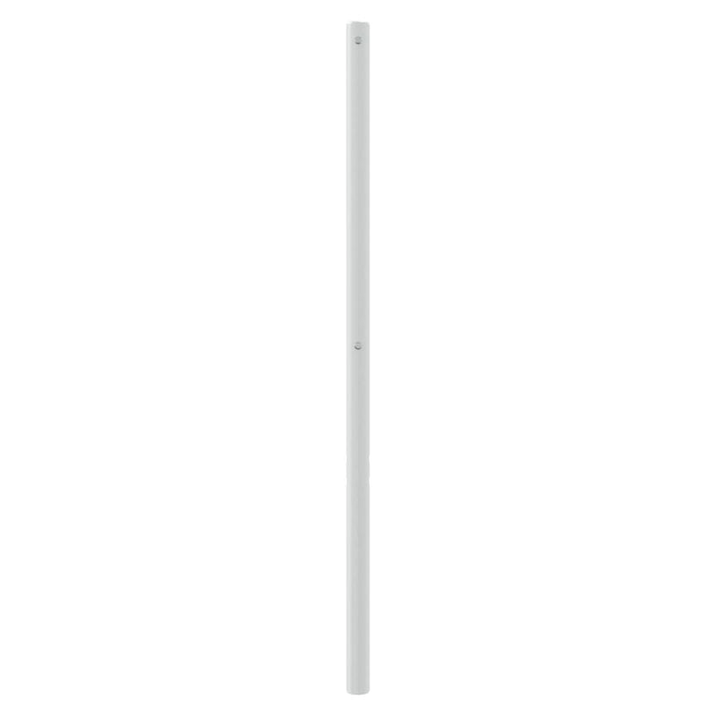 Metal Headboard White 120 cm