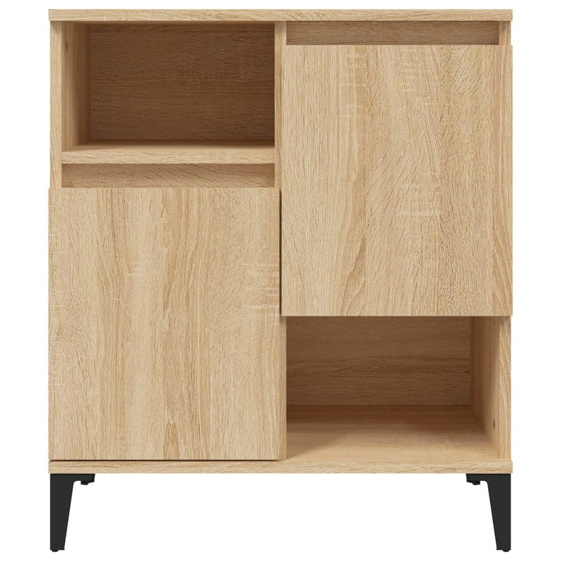 Sideboards 3 pcs Sonoma Oak 60x35x70 cm Engineered Wood