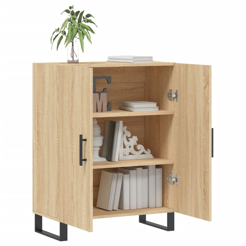 Sideboard Sonoma Oak 69.5x34x90 cm Engineered Wood
