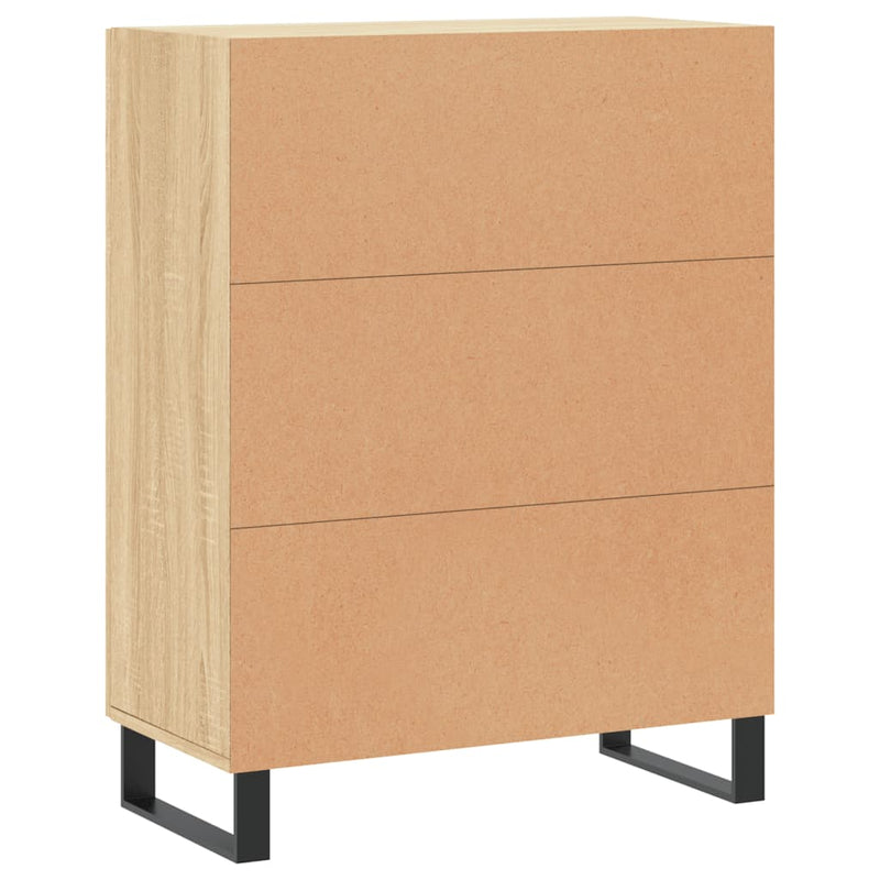 Sideboard Sonoma Oak 69.5x34x90 cm Engineered Wood