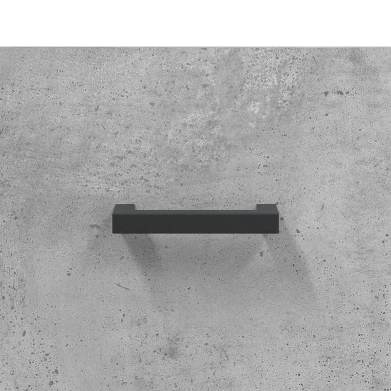 Sideboard Concrete Grey 69.5x34x90 cm Engineered Wood