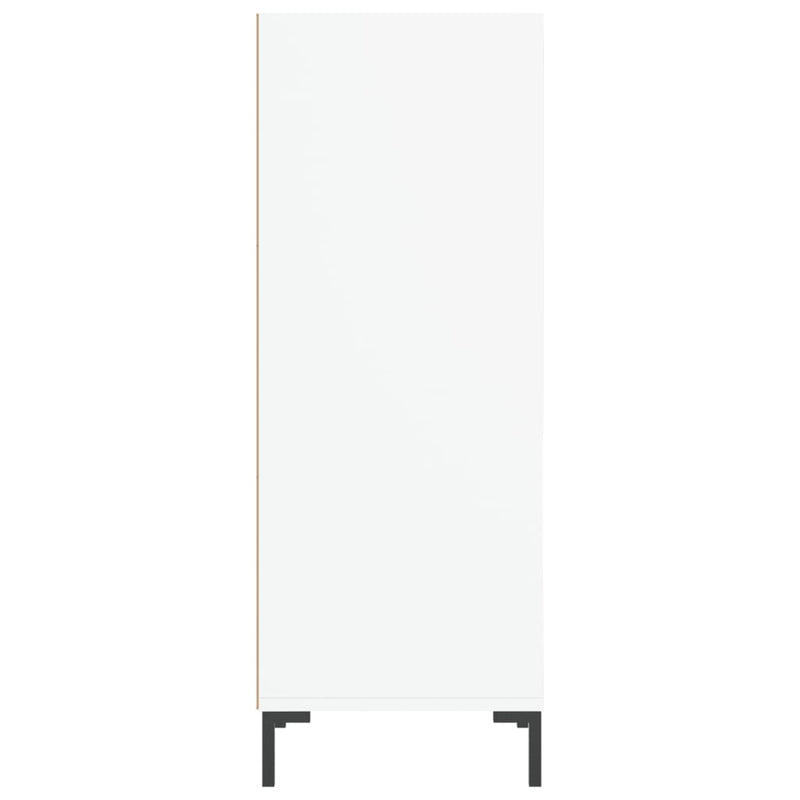 Sideboard White 34.5x32.5x90 cm Engineered Wood
