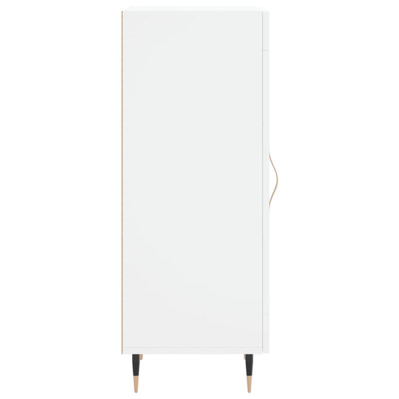 Sideboard White 34.5x34x90 cm Engineered Wood