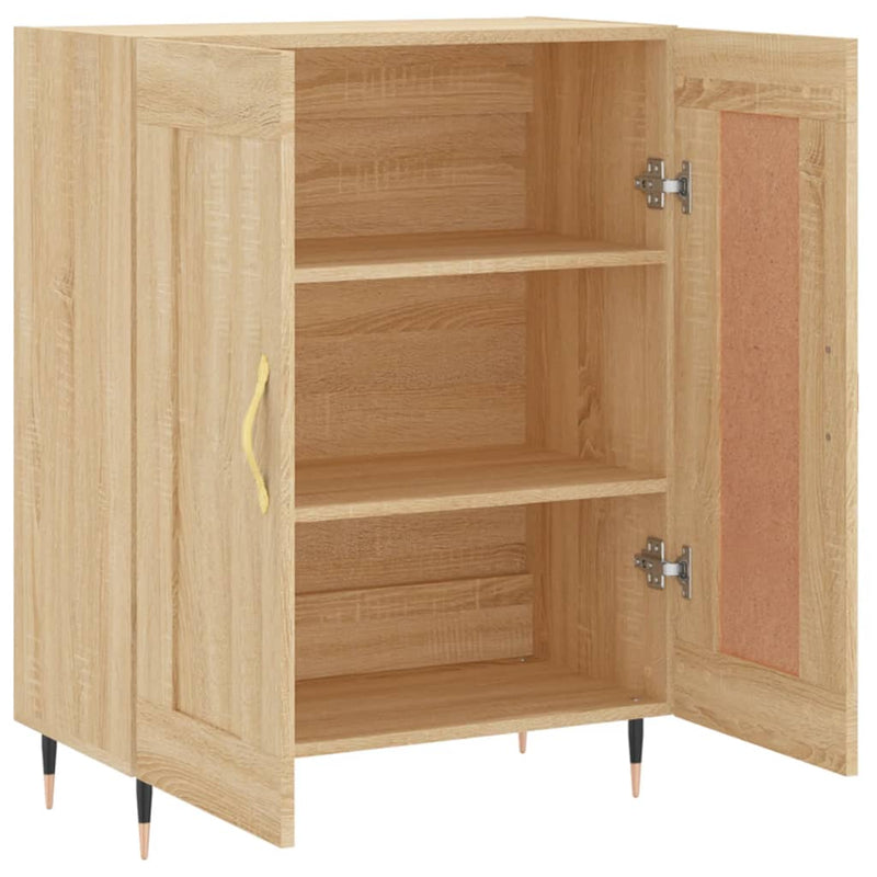 Sideboard Sonoma Oak 69.5x34x90 cm Engineered Wood