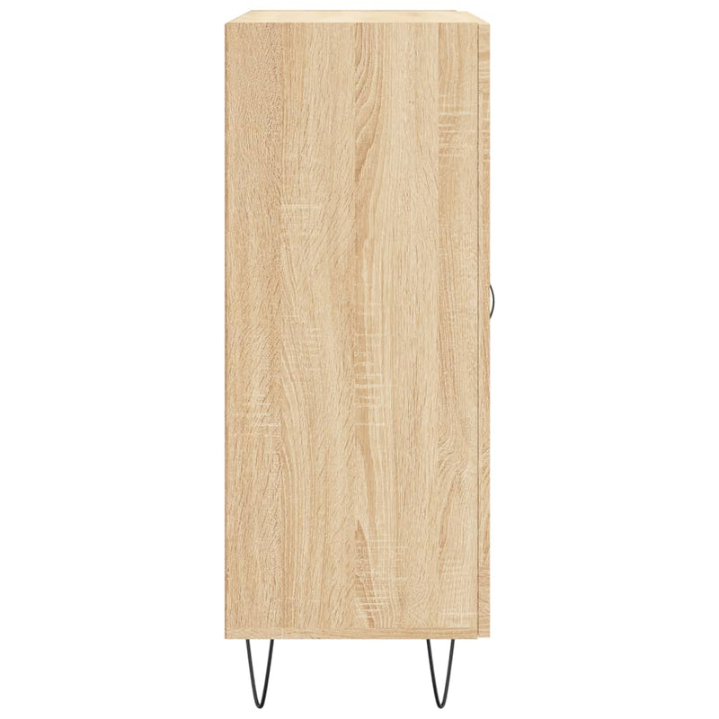 Sideboard Sonoma Oak 69.5x34x90 cm Engineered Wood