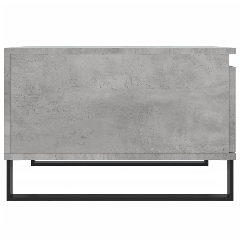 Coffee Table Concrete Grey 55x55x36.5 cm Engineered Wood