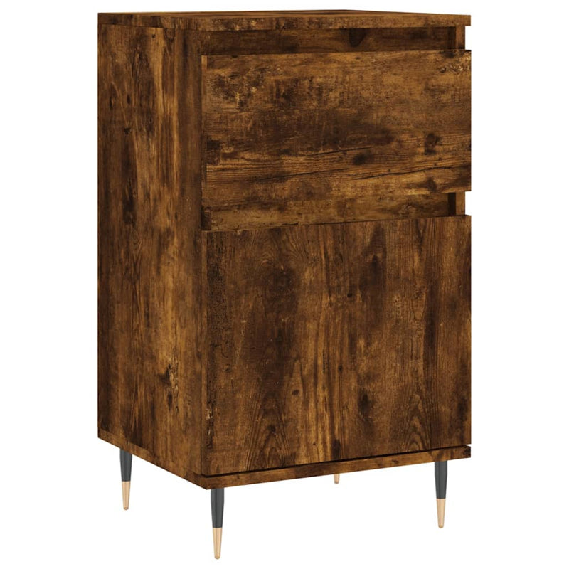 Sideboards 2 pcs Smoked Oak 40x35x70 cm Engineered Wood