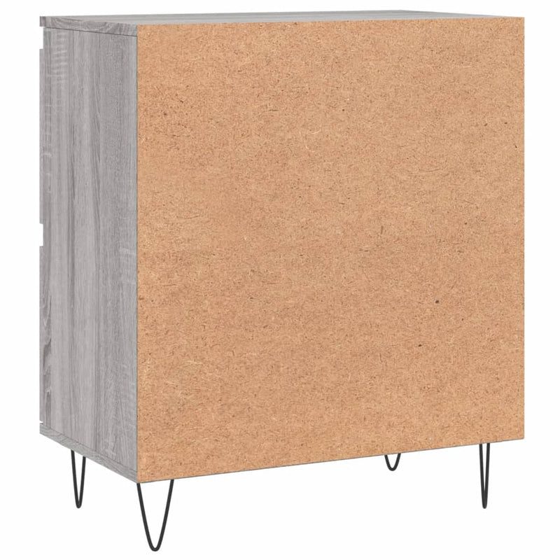 Sideboard Grey Sonoma 60x35x70 cm Engineered Wood
