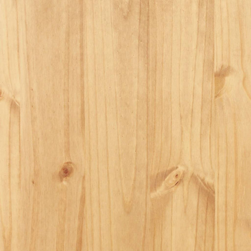 Sideboard "Corona" Brown 112x44x78 cm Solid Wood Mexican Pine