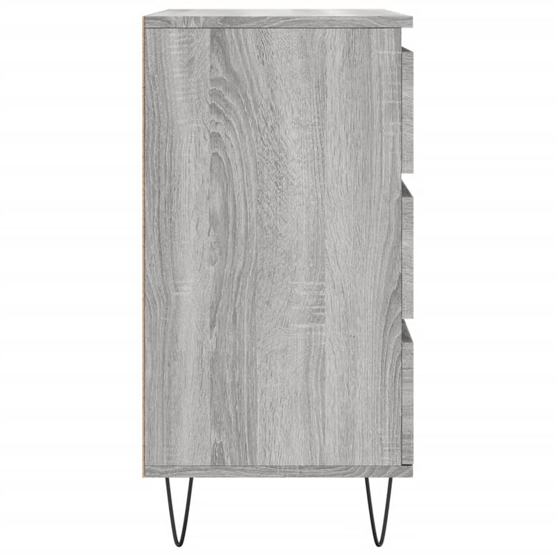 Sideboard Grey Sonoma 60x35x70 cm Engineered Wood