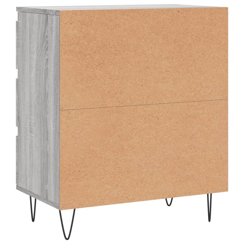 Sideboard Grey Sonoma 60x35x70 cm Engineered Wood