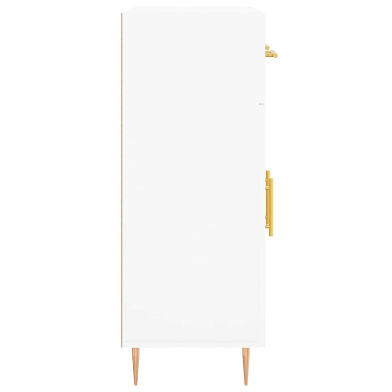 Sideboard White 69.5x34x90 cm Engineered Wood