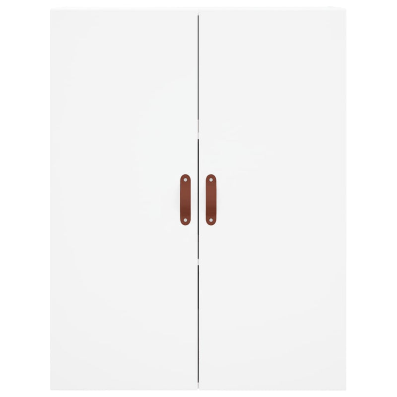 Wall Mounted Cabinet White 69.5x34x90 cm