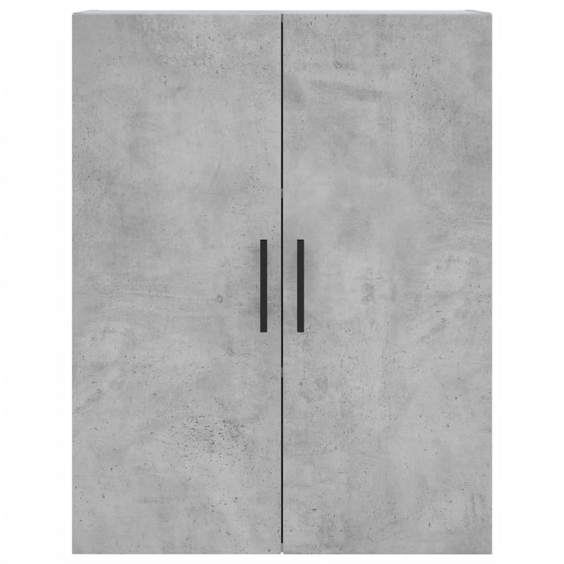 Wall Mounted Cabinet Concrete Grey 69.5x34x90 cm