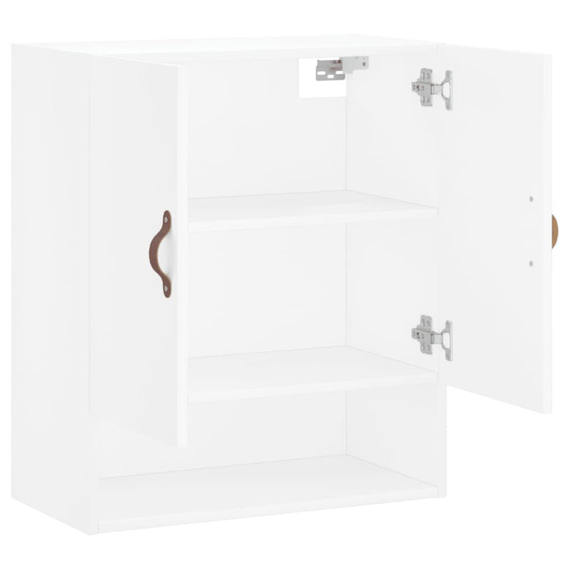 Wall Cabinet White 60x31x70 cm Engineered Wood