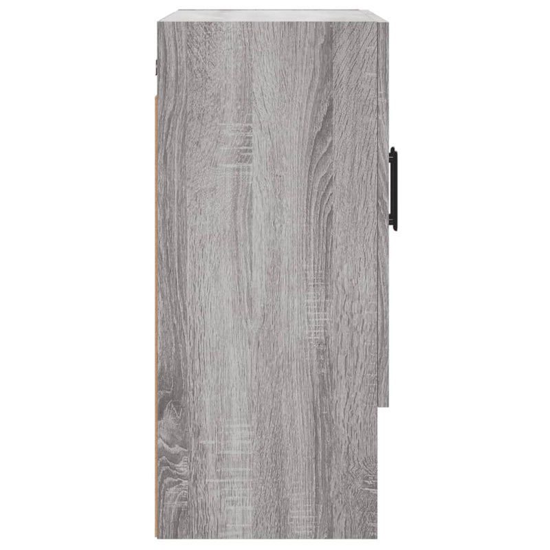 Wall Cabinet Grey Sonoma 60x31x70 cm Engineered Wood
