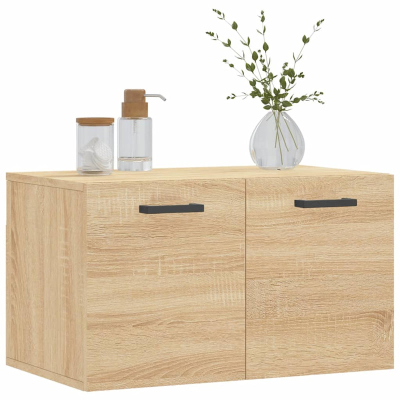 Wall Cabinet Sonoma Oak 60x36.5x35 cm Engineered Wood