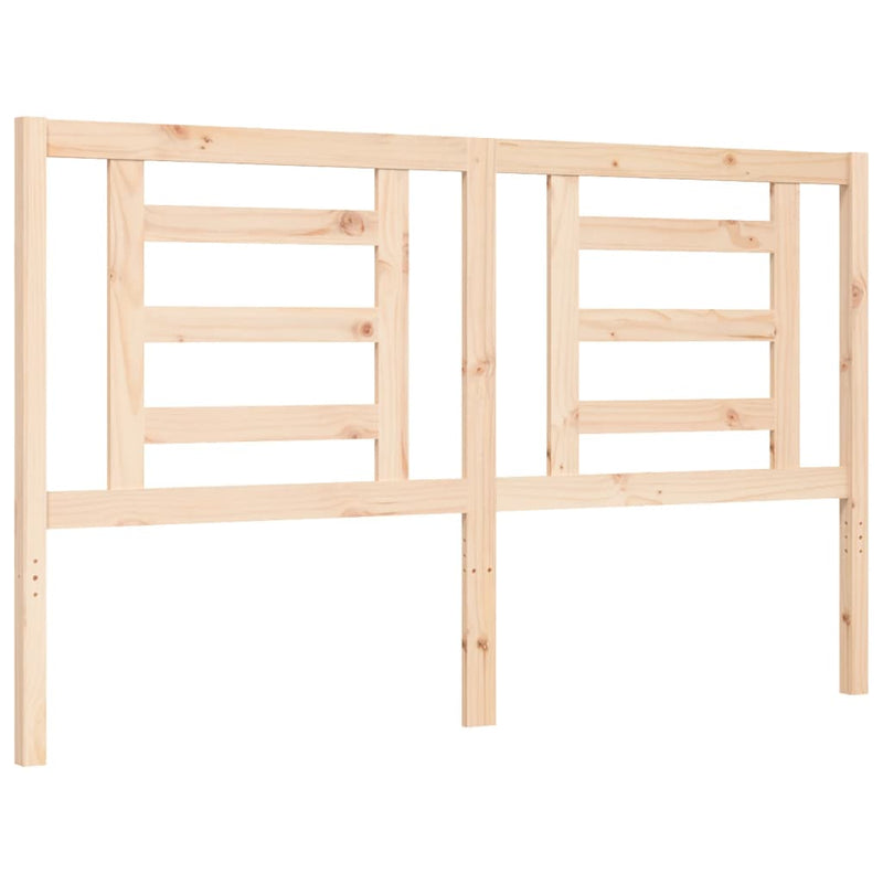 Bed Frame without Mattress 160x200 cm Solid Wood Pine