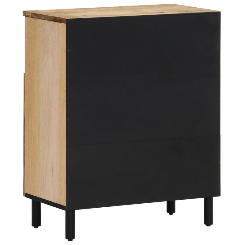 Side Cabinet 60x33x75 cm Solid Wood Mango