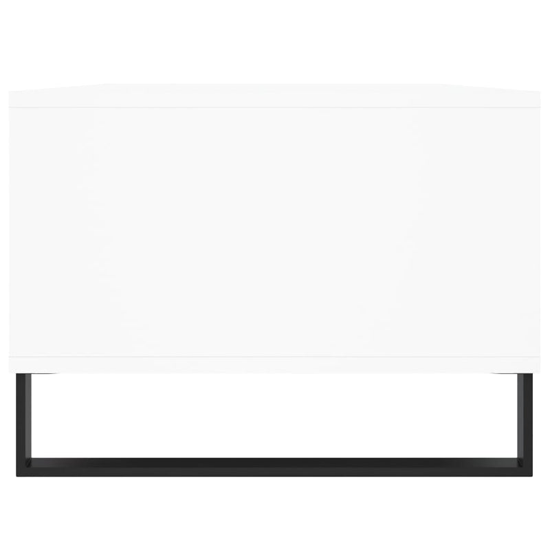 Coffee Table White 90x50x36.5 cm Engineered Wood