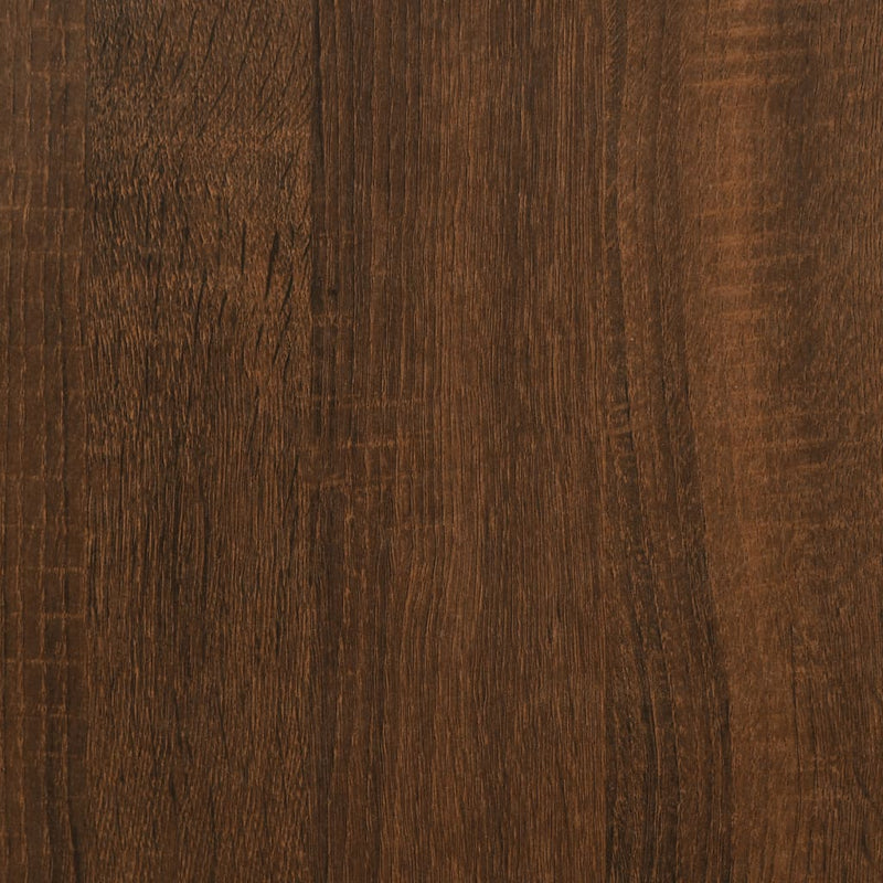 Coffee Table Brown Oak 90x50x36.5 cm Engineered Wood