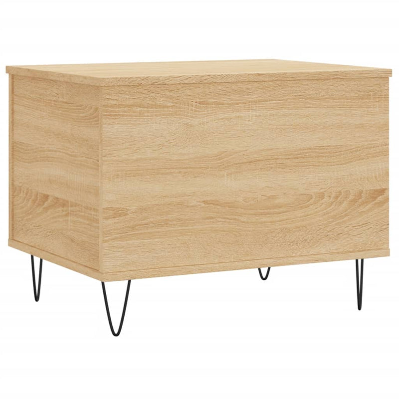 Coffee Table Sonoma Oak 60x44.5x45 cm Engineered Wood