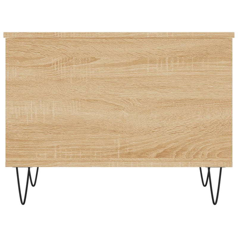 Coffee Table Sonoma Oak 60x44.5x45 cm Engineered Wood