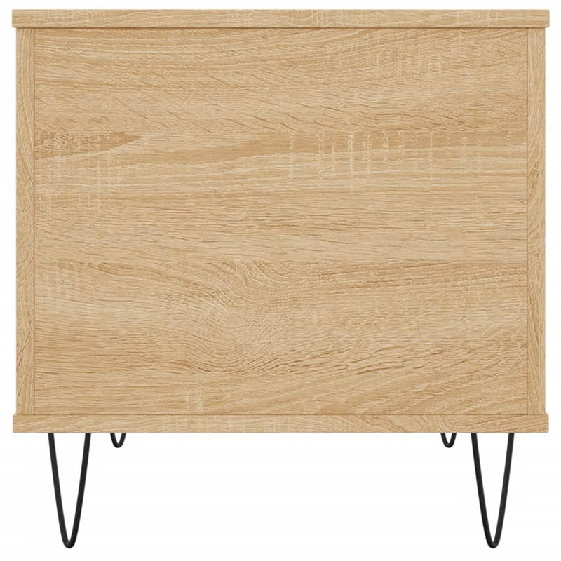 Coffee Table Sonoma Oak 60x44.5x45 cm Engineered Wood